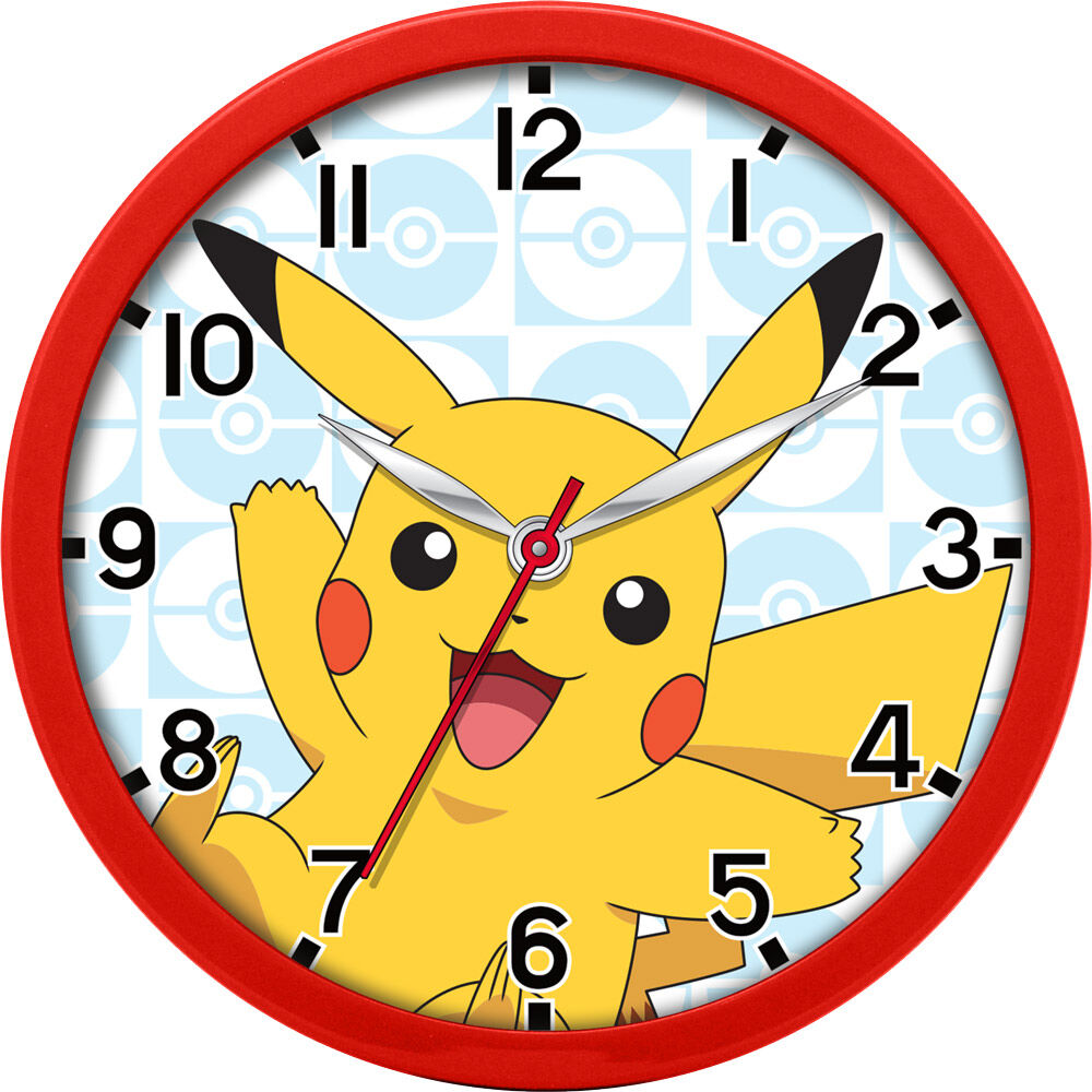 Reloj de pared Pikachu
