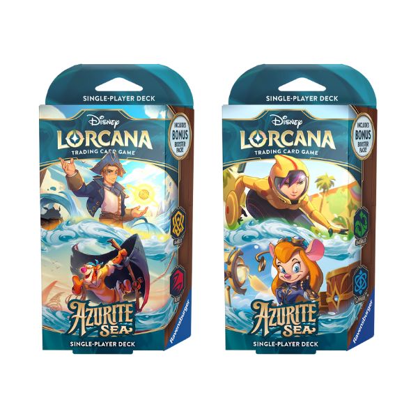 Disney Lorcana Azurite Sea Deck Inglés