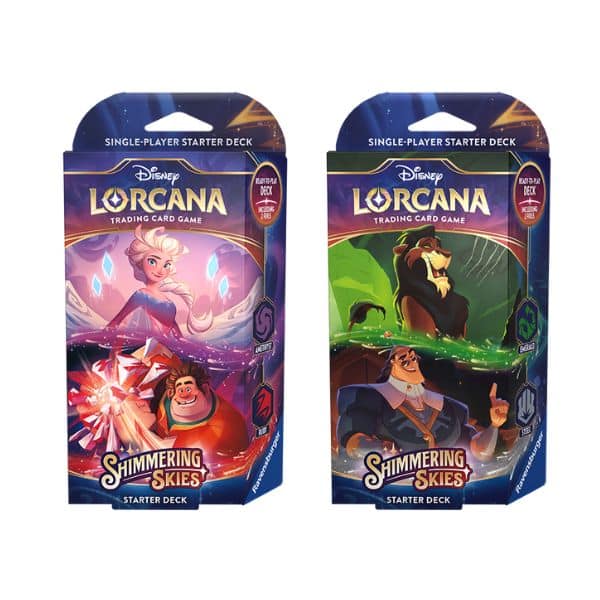 Disney Lorcana Shimmering Skies Deck Inglés