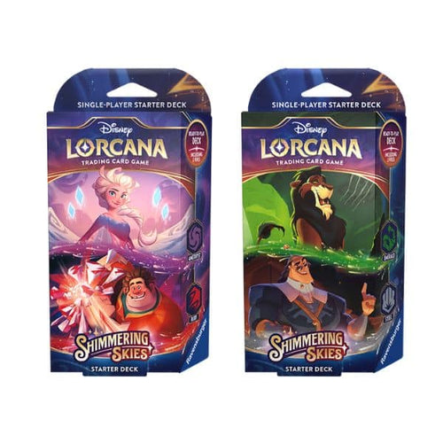 Disney Lorcana Shimmering Skies Deck Inglés