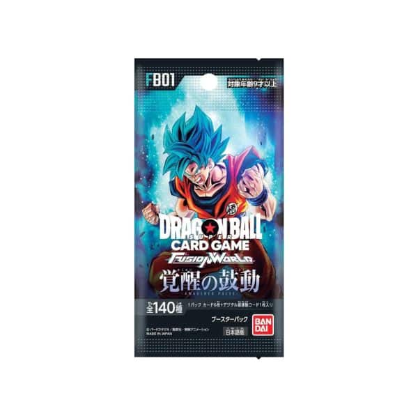 Dragon Ball Fusion World FB01 Sobre Japon