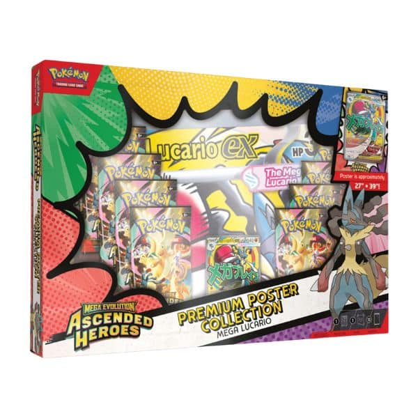Heroes Ascendentes Premium Poster Collection Lucario