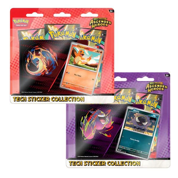 Heroes Ascendentes Tech Sticker Collection